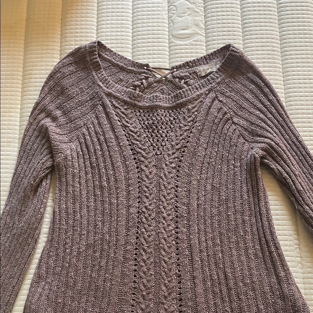 Cozy knit sweater
